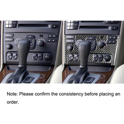 Car Carbon Fiber Air Conditioning Panel A Decorative Sticker for Volvo XC90 2003-2014, Left and Right Drive Universal - Car Interior Mouldings by PMC Jewellery | Online Shopping South Africa | PMC Jewellery | Buy Now Pay Later Mobicred