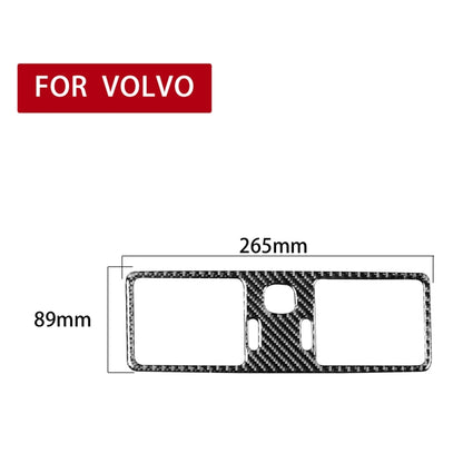 Car Carbon Fiber Central Air Outlet Decorative Sticker for Volvo XC90 2003-2014, Left and Right Drive Universal - Car Interior Mouldings by PMC Jewellery | Online Shopping South Africa | PMC Jewellery | Buy Now Pay Later Mobicred