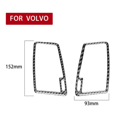 Car Carbon Fiber Two Sides Air Outlet Decorative Sticker for Volvo XC90 2003-2014, Left and Right Drive Universal - Car Interior Mouldings by PMC Jewellery | Online Shopping South Africa | PMC Jewellery | Buy Now Pay Later Mobicred