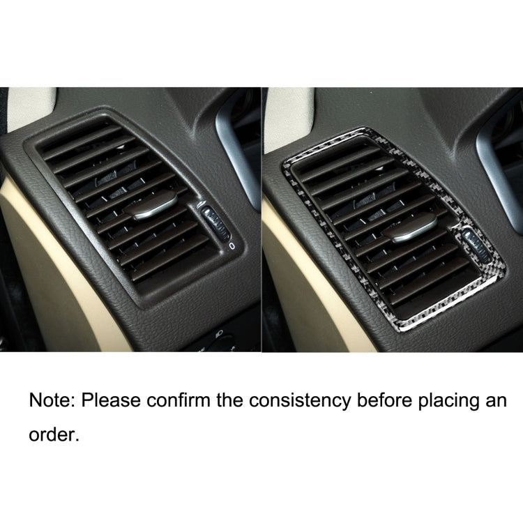 Car Carbon Fiber Two Sides Air Outlet Decorative Sticker for Volvo XC90 2003-2014, Left and Right Drive Universal - Car Interior Mouldings by PMC Jewellery | Online Shopping South Africa | PMC Jewellery | Buy Now Pay Later Mobicred