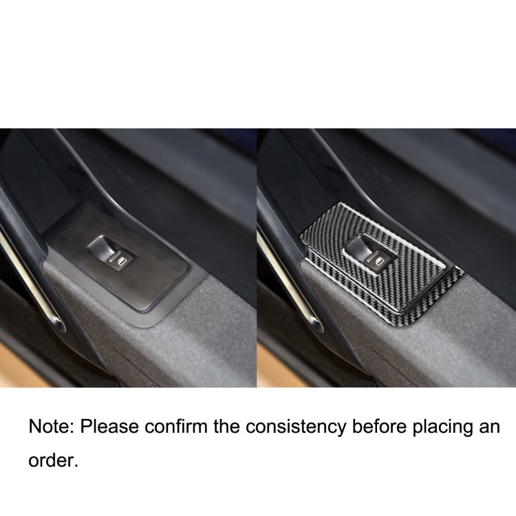 Car Carbon Fiber Glass Lift Panel Decorative Sticker for Volkswagen Beetle 2012-2019, Left Drive - Car Interior Mouldings by PMC Jewellery | Online Shopping South Africa | PMC Jewellery | Buy Now Pay Later Mobicred