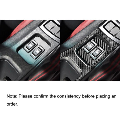 2 in 1 Car Carbon Fiber Central Armrest Panel Set B Decorative Sticker for Subaru BRZ / Toyota 86 2017-2019, Right Drive - Car Interior Mouldings by PMC Jewellery | Online Shopping South Africa | PMC Jewellery | Buy Now Pay Later Mobicred