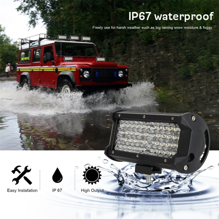 D0039 28W 10-30V DC 6000K 7 inch 40 LEDs Offroad Truck Car Driving Light Work Light Spotlight Fog Light - Work Lights by PMC Jewellery | Online Shopping South Africa | PMC Jewellery | Buy Now Pay Later Mobicred