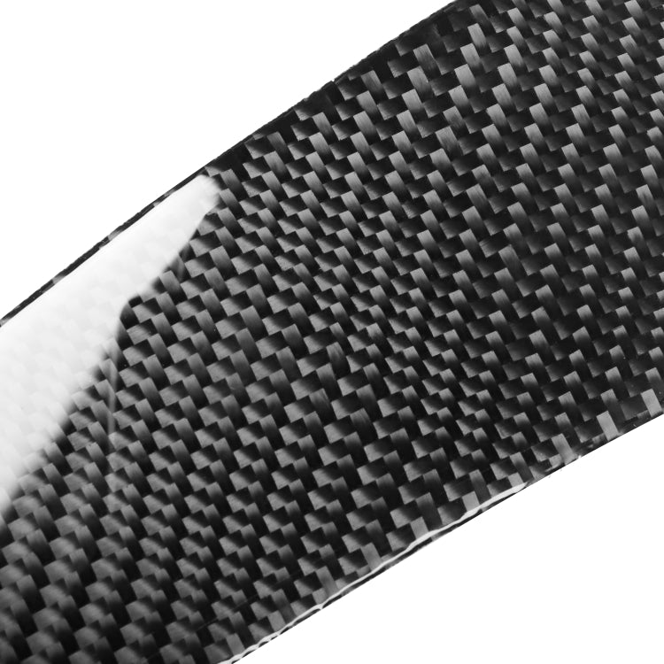 2 PCS / Set Carbon Fiber Car Lamp Eyebrow Decorative Sticker for Mazda 3 2010-2013 / M3 Xingcheng, Drop Glue Version - Lamp Decoration by PMC Jewellery | Online Shopping South Africa | PMC Jewellery | Buy Now Pay Later Mobicred