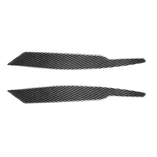 2 PCS / Set Carbon Fiber Car Lamp Eyebrow Decorative Sticker for Volkswagen Passat B6 3C 2005-2010, Drop Glue Version - Lamp Decoration by PMC Jewellery | Online Shopping South Africa | PMC Jewellery | Buy Now Pay Later Mobicred