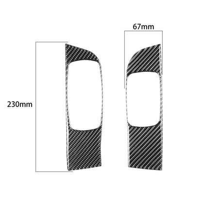 Carbon Fiber Car Window Lift Panel Decorative Sticker for Dodge Challenger 2015 to Now, Left Driving - Car Interior Mouldings by PMC Jewellery | Online Shopping South Africa | PMC Jewellery | Buy Now Pay Later Mobicred