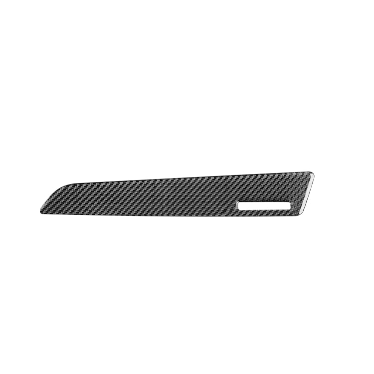 Carbon Fiber Car Co-pilot Trim with Hole Decorative Sticker for Audi Q3 2013-2018,Right Drive - Car Interior Mouldings by PMC Jewellery | Online Shopping South Africa | PMC Jewellery | Buy Now Pay Later Mobicred