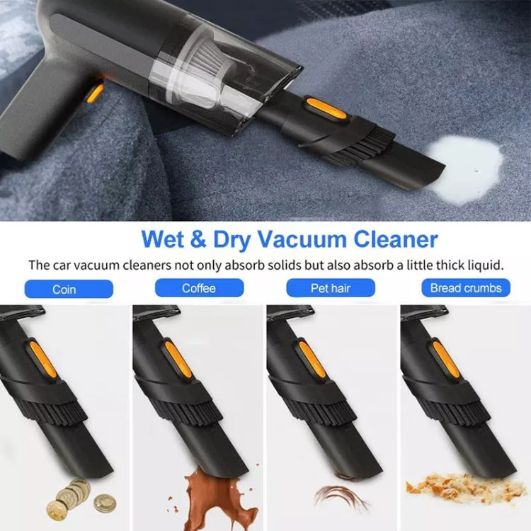 Car Portable Handheld Powerful Vacuum Cleaner Style: Wired(Orange) - Vacuum Cleaner by PMC TechLife | Online Shopping South Africa | PMC TechLife | Buy Now Pay Later Mobicred
