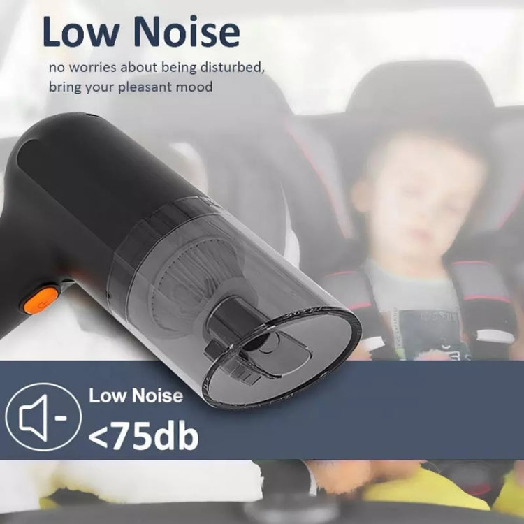 Car Portable Handheld Powerful Vacuum Cleaner Style: Wireless (Orange) - Vacuum Cleaner by PMC TechLife | Online Shopping South Africa | PMC TechLife | Buy Now Pay Later Mobicred