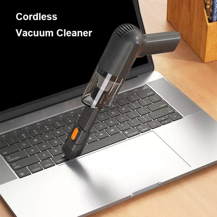 Car Portable Handheld Powerful Vacuum Cleaner Style: Wireless (Orange) - Vacuum Cleaner by PMC TechLife | Online Shopping South Africa | PMC TechLife | Buy Now Pay Later Mobicred