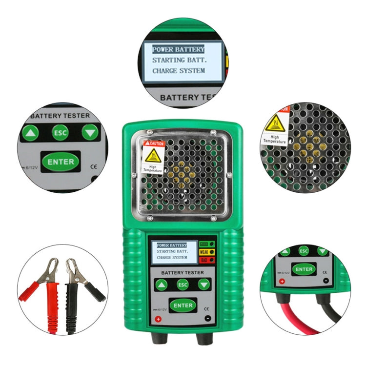 DUOYI DY226A Car 3 in 1 CCA Load Battery Charging Digital Capacity Tester - free shipping - PMC TechLife - Order now!