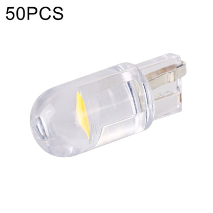 50pcs T10 DC24V / 0.36W / 0.03A Car Clearance Light COB Lamp Beads (White Light) - Clearance Lights by PMC Jewellery | Online Shopping South Africa | PMC Jewellery | Buy Now Pay Later Mobicred