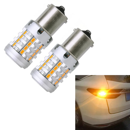 2pcs 1156 IC12-28V / 16.68W / 1.39A Car 3020EMC-26 Constant Current Wide Voltage Turn Signal Light (Yellow Light) - Arrow Turn Lights by PMC Jewellery | Online Shopping South Africa | PMC Jewellery | Buy Now Pay Later Mobicred