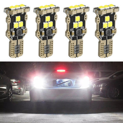 4pcs T15 DC12V / 1.5W / 0.13A / 540LM Car Decoding Reversing Light 9LEDs SMD-3030 Lamp Beads - Arrow Turn Lights by PMC Jewellery | Online Shopping South Africa | PMC Jewellery | Buy Now Pay Later Mobicred