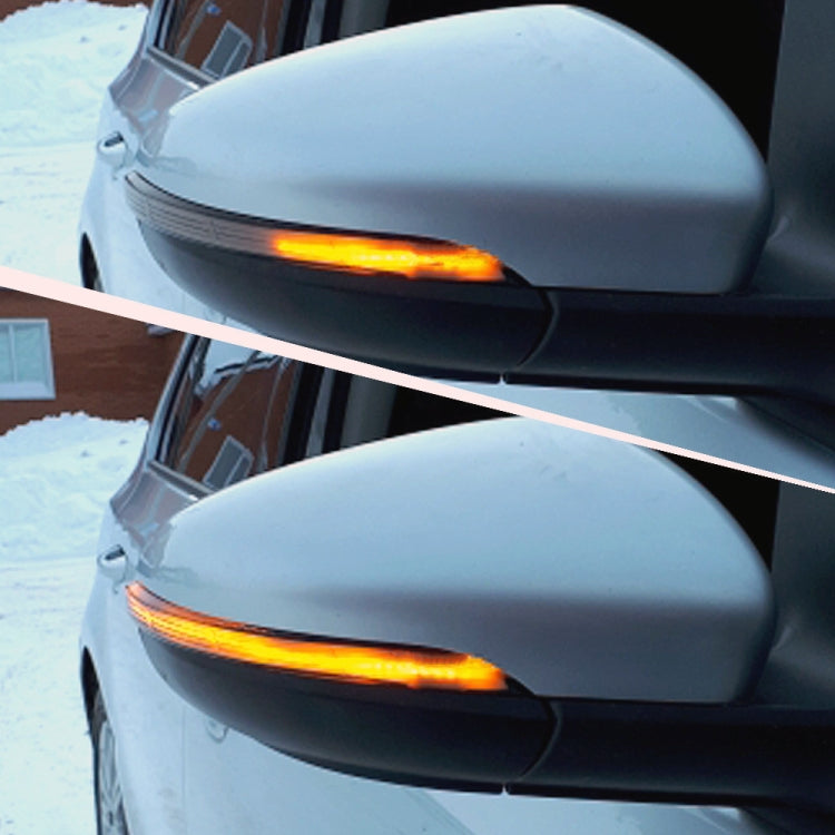 1 Pair For Volkswagen Golf 6 MK6 Car Dynamic LED Turn Signal Light Rearview Mirror Flasher Water Blinker, without Hole - Arrow Turn Lights by PMC TechLife | Online Shopping South Africa | PMC TechLife | Buy Now Pay Later Mobicred