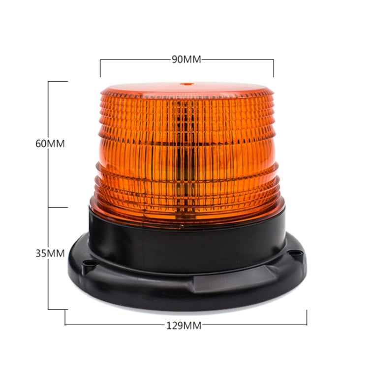 School Bus Engineering Vehicle Safety Warning Light Rear-end Collision Yellow Signal Lamp (Yellow Light) - Warning Lights by PMC Jewellery | Online Shopping South Africa | PMC Jewellery | Buy Now Pay Later Mobicred