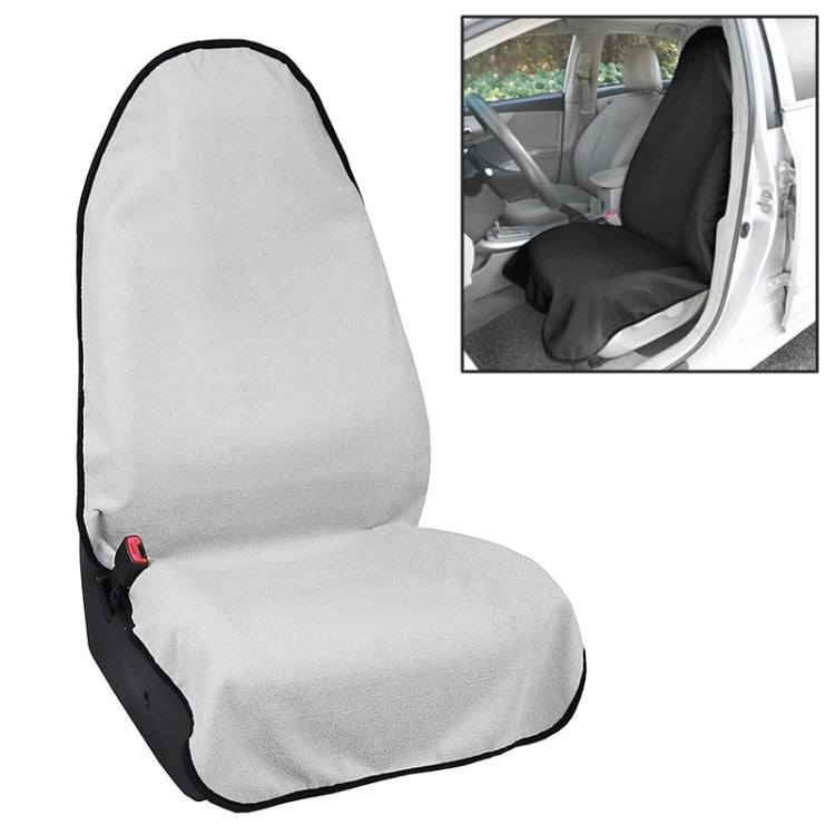 Car Universal Waterproof Anti-skid Seat Cover (White) - Seat Accessories by PMC Jewellery | Online Shopping South Africa | PMC Jewellery | Buy Now Pay Later Mobicred