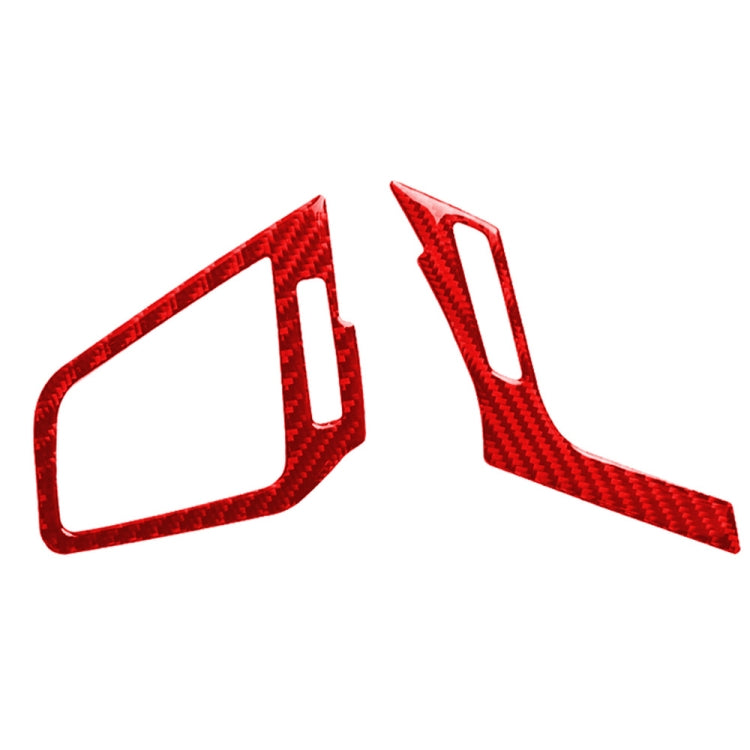 Car Carbon Fiber Left and Right Air Outlet Decorative Sticker for Honda Tenth Generation Civic 2016-2019, Right Drive (Red) - Car Interior Mouldings by PMC Jewellery | Online Shopping South Africa | PMC Jewellery | Buy Now Pay Later Mobicred