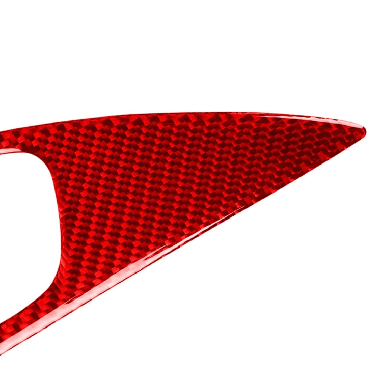 Car Carbon Fiber Door Handle Door Wrist Panel Decorative Sticker for Honda Tenth Generation Civic 2016-2019, Left and Right Drive Universal (Red) - Car Interior Mouldings by PMC Jewellery | Online Shopping South Africa | PMC Jewellery | Buy Now Pay Later Mobicred