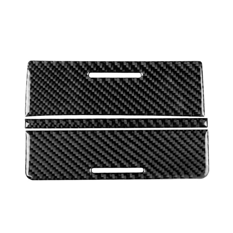 3 PCS Car Carbon Fiber Storage Box Decorative Sticker for Mitsubishi Lancer EVO (Only GT / GTS) 2010-2015, Left and Right Drive Universal - Car Interior Mouldings by PMC Jewellery | Online Shopping South Africa | PMC Jewellery | Buy Now Pay Later Mobicred