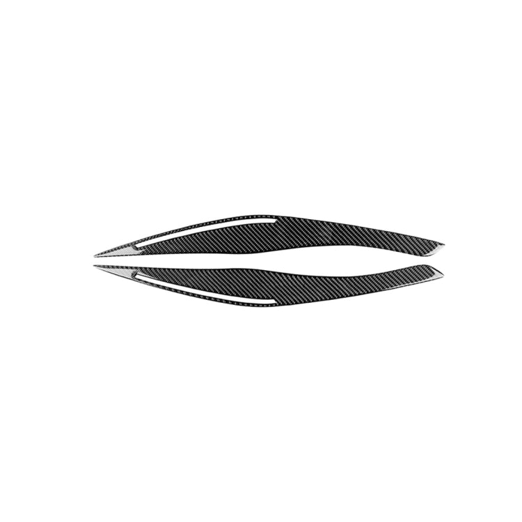 1 Pair Carbon Fiber Car Lamp Eyebrow Decorative Sticker for BMW E90 / 318i / 320i / 325i 2009-2012 - Lamp Decoration by PMC TechLife | Online Shopping South Africa | PMC TechLife | Buy Now Pay Later Mobicred