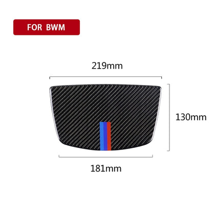 Three Color Carbon Fiber Car Instrument Speaker Panel Decorative Sticker for BMW F30 2013-2018 / F34 2013-2018 - Car Interior Mouldings by PMC Jewellery | Online Shopping South Africa | PMC Jewellery | Buy Now Pay Later Mobicred