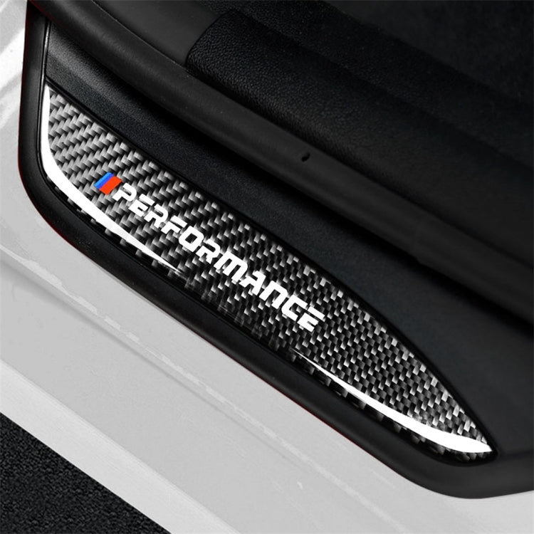 Low Edition Carbon Fiber Car Door Threshold Decorative Sticker for BMW E90 2005-2012 - Car Interior Mouldings by PMC Jewellery | Online Shopping South Africa | PMC Jewellery | Buy Now Pay Later Mobicred