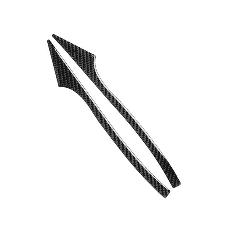 Carbon Fiber Car Rearview Mirror Bumper Strip Decorative Sticker for BMW 5 Series E60 2008-2010 / F10 2011-2017 /  F07 2010-2015 /  F01 2010-2015 - Lamp Decoration by PMC TechLife | Online Shopping South Africa | PMC TechLife | Buy Now Pay Later Mobicred