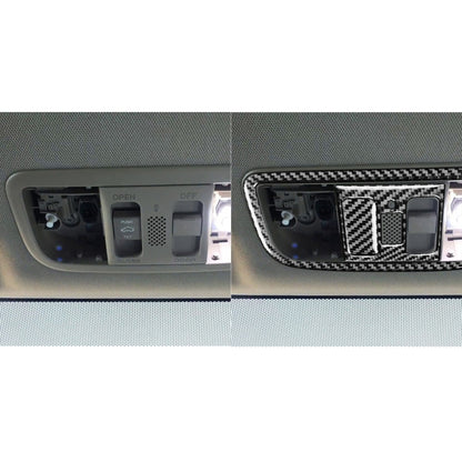 2 in 1 Car Carbon Ceiling Light Panel Decorative Sticker for Honda Civic 8th Generation 2006-2011, Left and Right Drive Universal - Car Interior Mouldings by PMC Jewellery | Online Shopping South Africa | PMC Jewellery | Buy Now Pay Later Mobicred