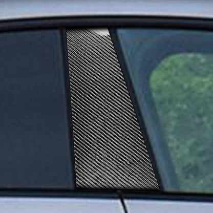 2 in 1 Car Carbon Fiber B-pillar Decorative Sticker for Mercedes-Benz CLA&#160;W117 2013-2019, Left and Right Drive Universal - Car Interior Mouldings by PMC Jewellery | Online Shopping South Africa | PMC Jewellery | Buy Now Pay Later Mobicred