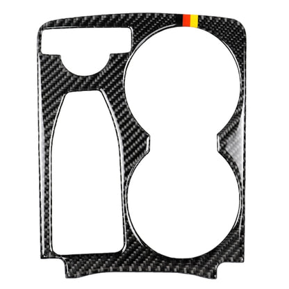 Car Carbon Fiber German Color Handrail Water Cup Holder Decorative Sticker for Mercedes-Benz GLK 2008-2015, Left Drive - Car Interior Mouldings by PMC Jewellery | Online Shopping South Africa | PMC Jewellery | Buy Now Pay Later Mobicred