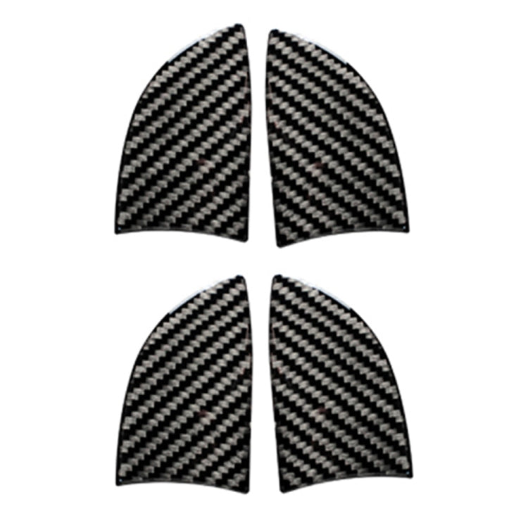 Car Carbon Fiber Inner Door Bowl Decorative Sticker for Lexus NX200 / 200t / 300h 2014-2021, Left and Right Drive Universal - Car Interior Mouldings by PMC Jewellery | Online Shopping South Africa | PMC Jewellery | Buy Now Pay Later Mobicred