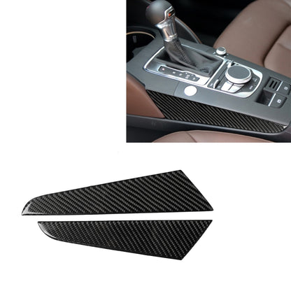 Car Carbon Fiber Gear Shift Position Side Panel Decorative Sticker for Audi A3 2014-2019, Left Drive - Car Interior Mouldings by PMC Jewellery | Online Shopping South Africa | PMC Jewellery | Buy Now Pay Later Mobicred