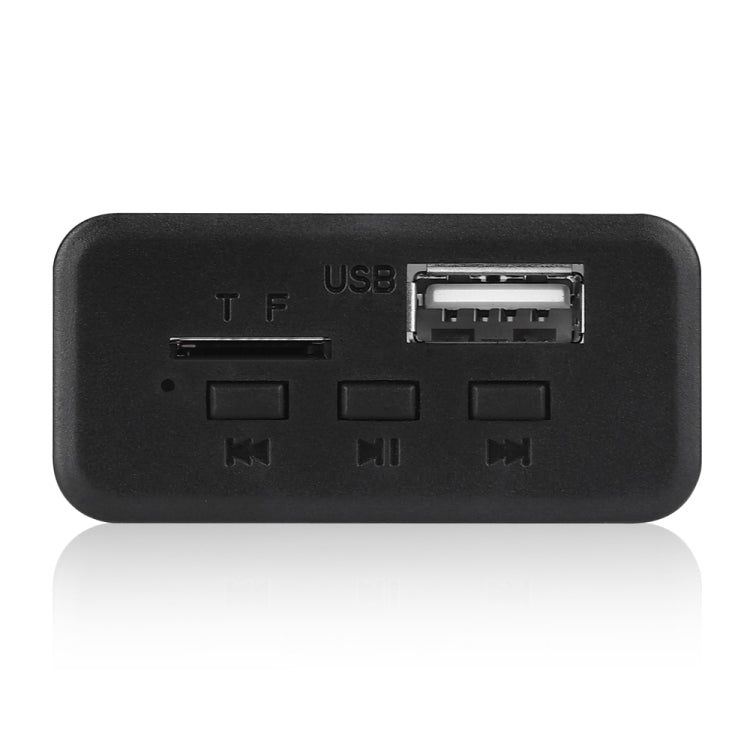 Car 12V Audio MP3 Player Decoder Board FM Radio TF Card USB AUX, with Bluetooth (Black) - Bluetooth Car Kits by PMC TechLife | Online Shopping South Africa | PMC TechLife | Buy Now Pay Later Mobicred