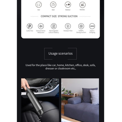 Car Portable Handheld Powerful Vacuum Cleaner - Vacuum Cleaner by PMC Jewellery | Online Shopping South Africa | PMC Jewellery | Buy Now Pay Later Mobicred