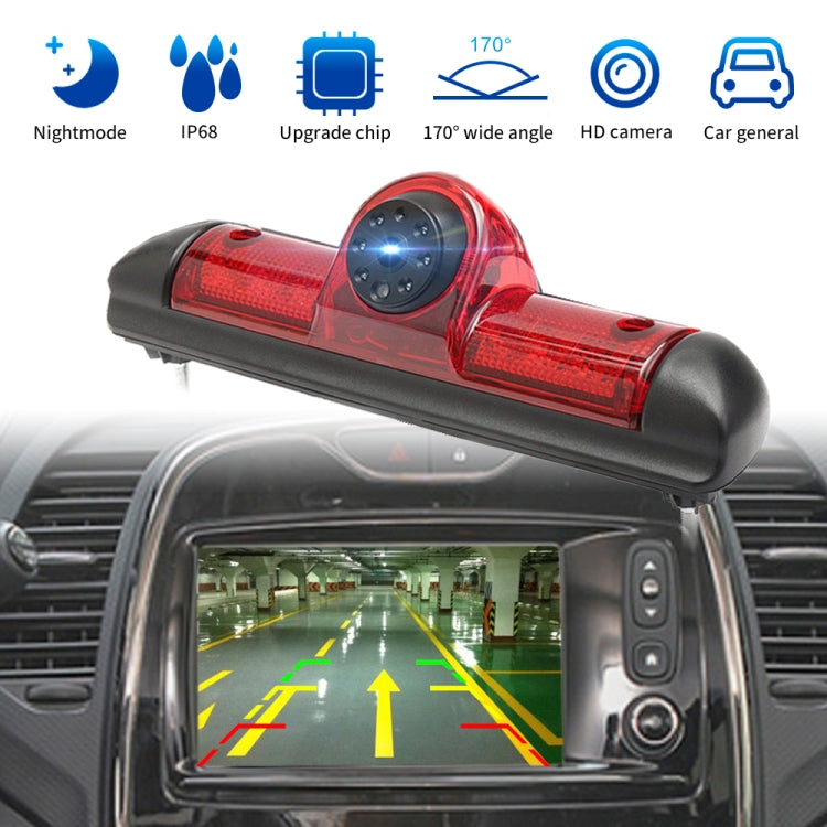 PZ460 Car Waterproof HD High Position Brake Light View Camera for Fiat / Citroen / Peugeot - Rear View Cameras by PMC Jewellery | Online Shopping South Africa | PMC Jewellery | Buy Now Pay Later Mobicred