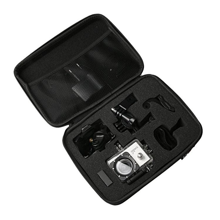 Portable Shockproof Shatter-resistant Wear-resisting Camera Bag Carrying Travel Case for SJCAM SJ4000 / SJ5000 / SJ6000 / SJ7000 / SJ8000 / SJ9000 Sport Action Camera & Selfie Stick and Other Accessories, Size: 22 * 16 * 6 cm - Carry Cases by PMC TechLife | Online Shopping South Africa | PMC TechLife | Buy Now Pay Later Mobicred
