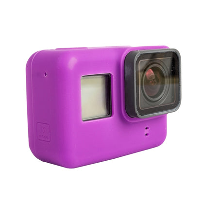 For GoPro HERO5 Silicone Housing Protective Case Cover Shell(Purple) - Silicone Cases by PMC Jewellery | Online Shopping South Africa | PMC Jewellery | Buy Now Pay Later Mobicred