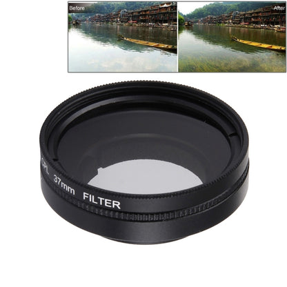 JUNESTAR for Xiaomi Xiaoyi Yi II 4K Sport Action Camera Proffesional 37mm CPL Filter + Lens Protective Cap - Lens Filter by JSR | Online Shopping South Africa | PMC Jewellery | Buy Now Pay Later Mobicred