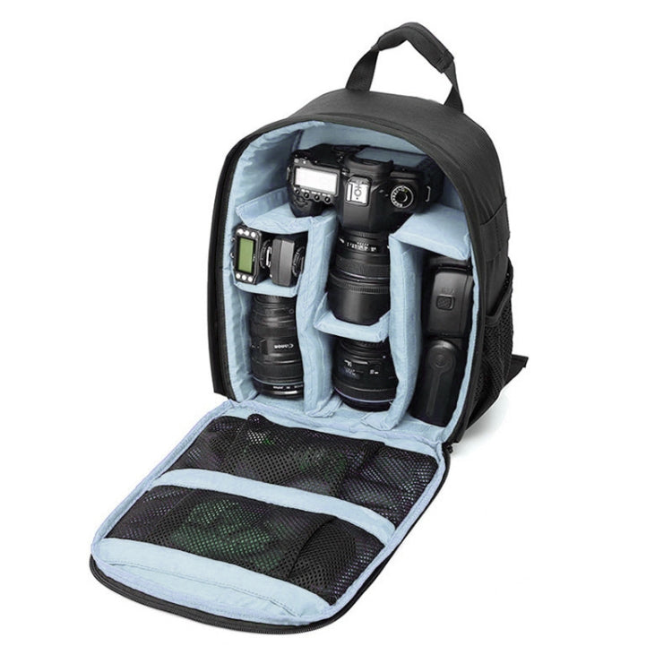 INDEPMAN DL-B012 Portable Outdoor Sports Backpack Camera Bag for GoPro, SJCAM, Nikon, Canon, Xiaomi Xiaoyi YI, Size: 27.5 * 12.5 * 34 cm(Grey) - free shipping - PMC TechLife - Order now!