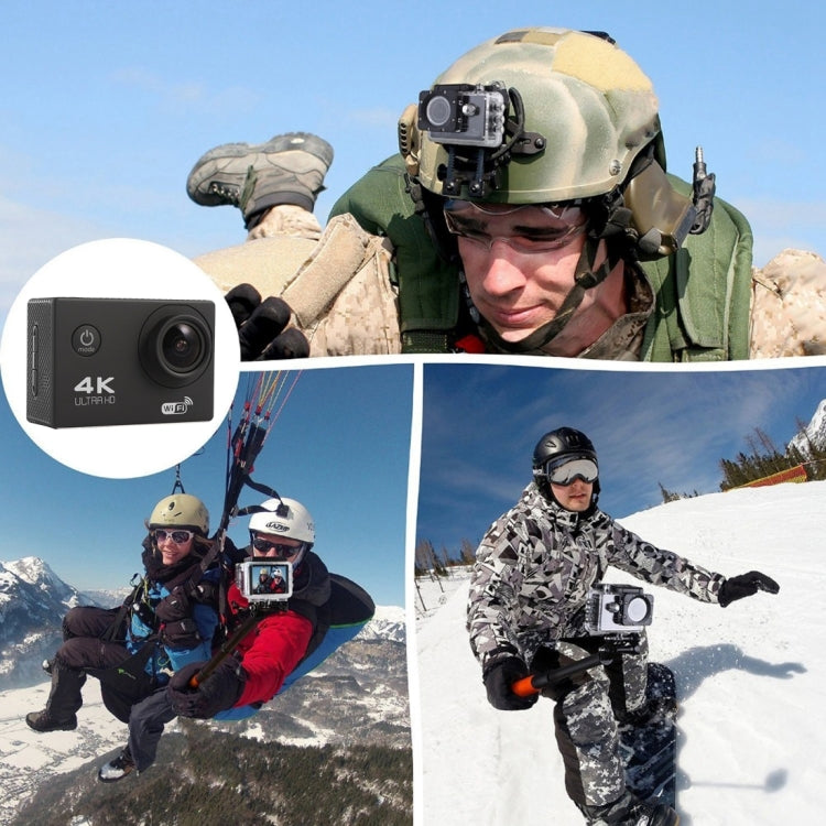 F60 2.0 inch Screen 170 Degrees Wide Angle WiFi Sport Action Camera Camcorder with Waterproof Housing Case, Support 64GB Micro SD Card(Magenta) - Sports Camera by PMC TechLife | Online Shopping South Africa | PMC TechLife | Buy Now Pay Later Mobicred