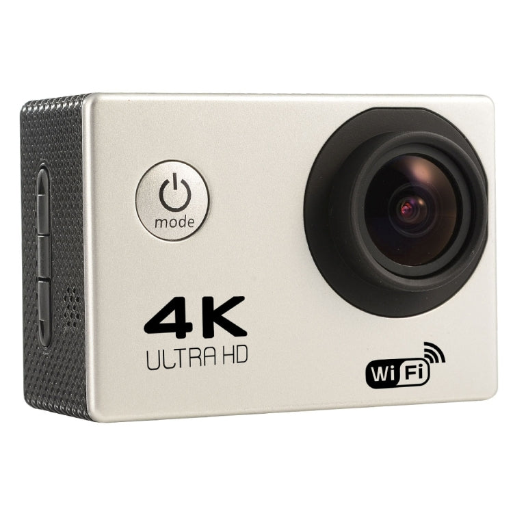 F60 2.0 inch Screen 170 Degrees Wide Angle WiFi Sport Action Camera Camcorder with Waterproof Housing Case, Support 64GB Micro SD Card(Silver) - Sports Camera by PMC TechLife | Online Shopping South Africa | PMC TechLife | Buy Now Pay Later Mobicred