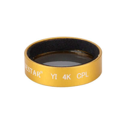 JUNESTAR for Xiaomi Xiaoyi Yi II 4K Sport Action Camera Proffesional CPL Filter(Gold) - Lens Filter by JSR | Online Shopping South Africa | PMC Jewellery | Buy Now Pay Later Mobicred