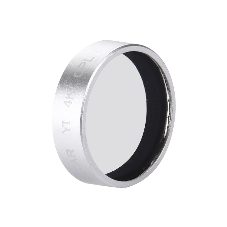 JUNESTAR for Xiaomi Xiaoyi Yi II 4K Sport Action Camera Proffesional CPL Filter(Silver) - Lens Filter by JSR | Online Shopping South Africa | PMC Jewellery | Buy Now Pay Later Mobicred