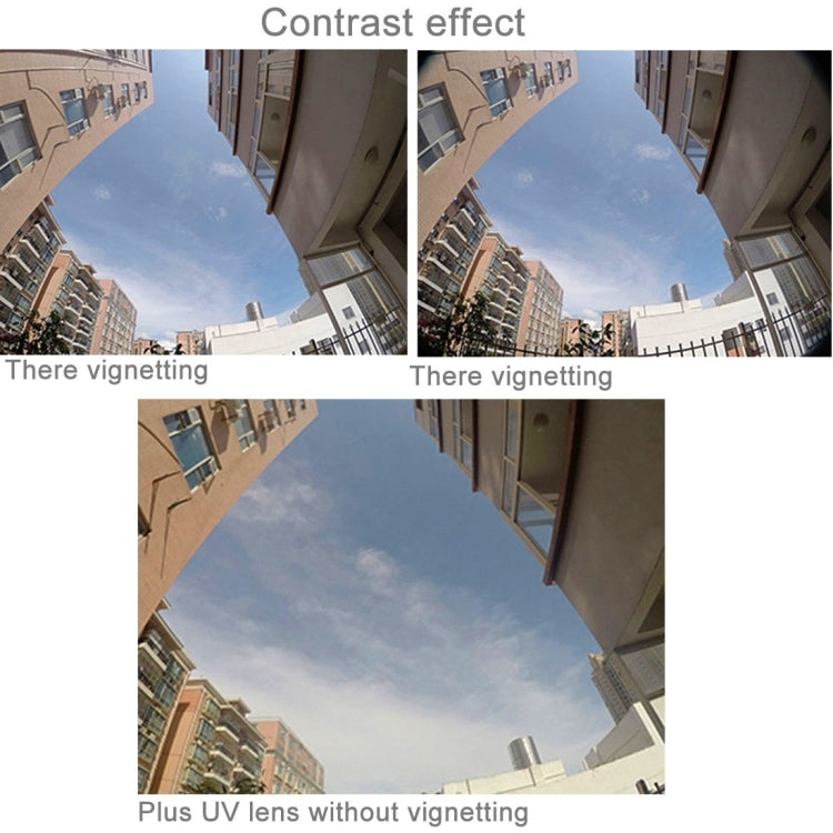 JUNESTAR for Xiaomi Xiaoyi Yi II 4K Sport Action Camera Proffesional UV Filter(Silver) - Lens Filter by JSR | Online Shopping South Africa | PMC TechLife | Buy Now Pay Later Mobicred