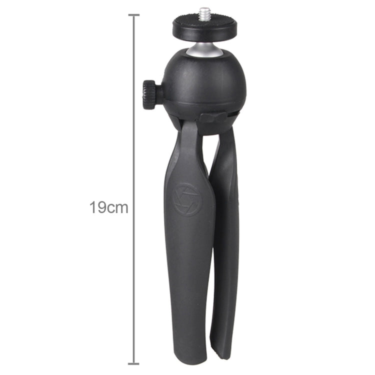 Multi-function Mini Tripod Holder Stand Mount for Mobile Phone / Digital Camera(Black) - free shipping - PMC TechLife - Order now!