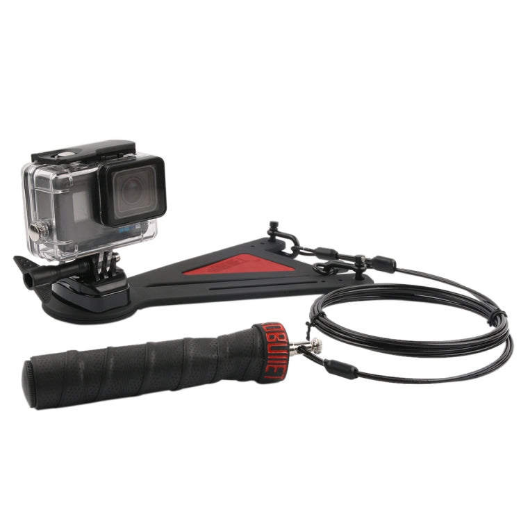 Bullet Time Rig 360 Degree Selfie Mount for PULUZ Action Sports Cameras Jaws Flex Clamp Mount for GoPro, Insta360, DJI and Other Action Cameras(Black) - Holder by PMC TechLife | Online Shopping South Africa | PMC TechLife | Buy Now Pay Later Mobicred