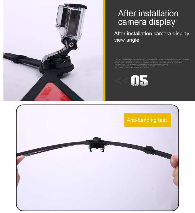Bullet Time Rig 360 Degree Selfie Mount for PULUZ Action Sports Cameras Jaws Flex Clamp Mount for GoPro, Insta360, DJI and Other Action Cameras(Black) - Holder by PMC TechLife | Online Shopping South Africa | PMC TechLife | Buy Now Pay Later Mobicred