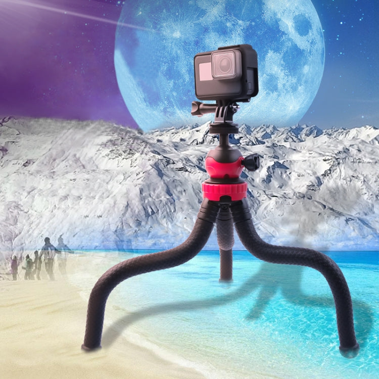 Mini Octopus Flexible Tripod Holder with Phone Clamp for iPhone, Galaxy, Huawei, GoPro, Insta360, DJI and Other Action Cameras - free shipping - PMC TechLife - Order now!