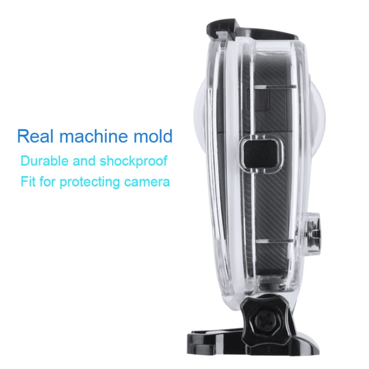 40m Waterproof Housing Protective Case  for GoPro Fusion, with Buckle Basic Mount & Screw & Wrench - Waterproof Cases by PMC TechLife | Online Shopping South Africa | PMC TechLife | Buy Now Pay Later Mobicred